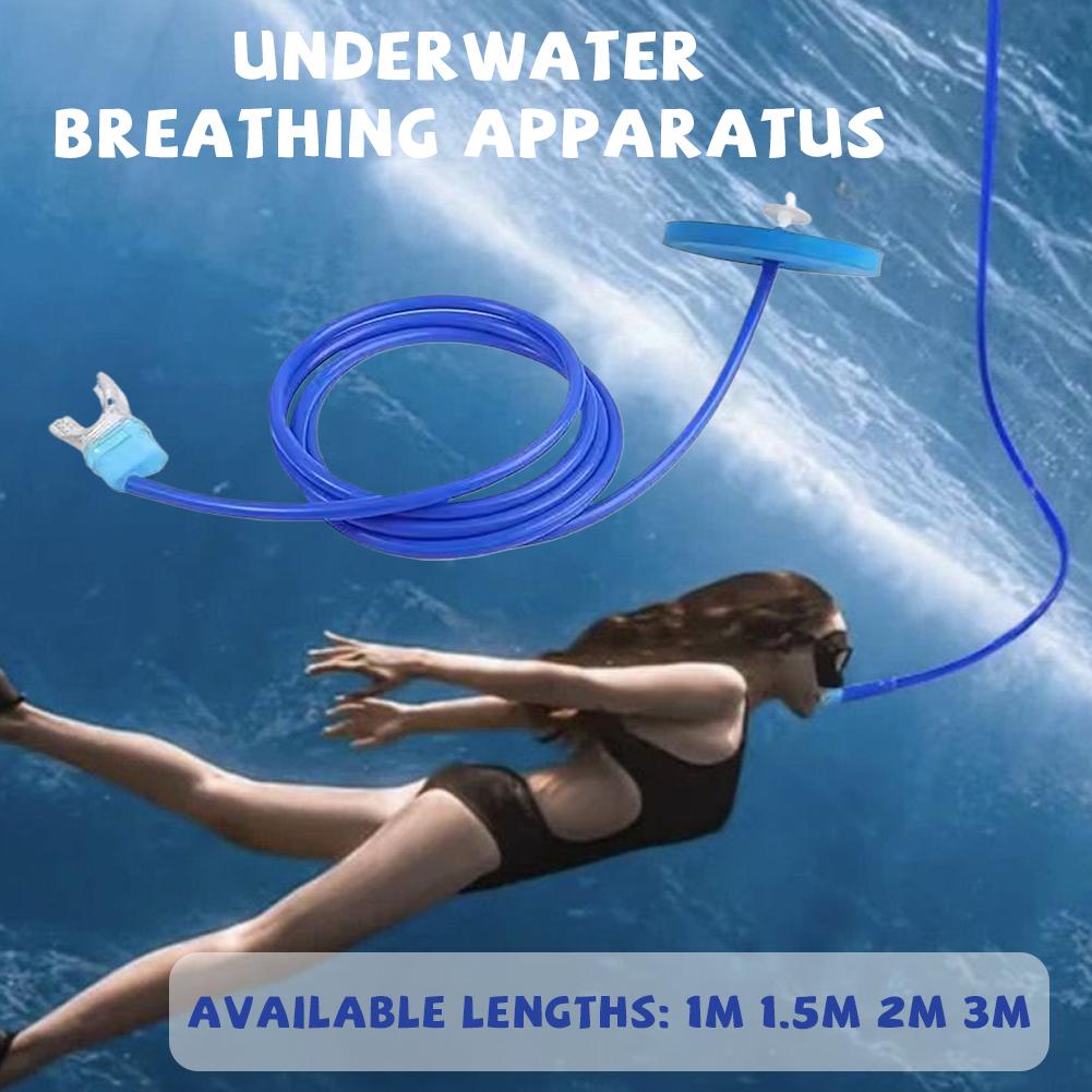 고품질 풀 드라이 다이빙 호흡 튜브 1m 2m 3m 길 - Aquatic Diving 리뷰 및 가격